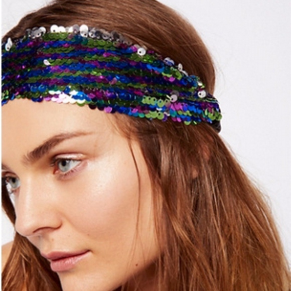 Free People Accessories - Free People Mermaid Sequin Headband